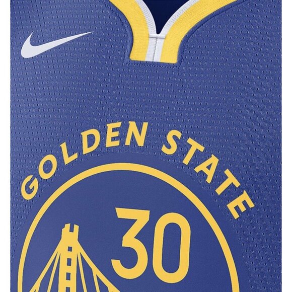 Nike Golden State Warriors Icon Edition 2022/23 NWT MSRP $120 Steph Curry #30 - Picture 3 of 5